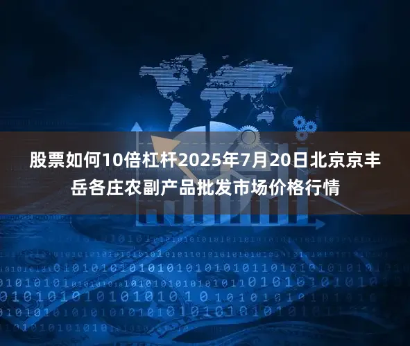 股票如何10倍杠杆2025年7月20日北京京丰岳各庄农副产品批发市场价格行情